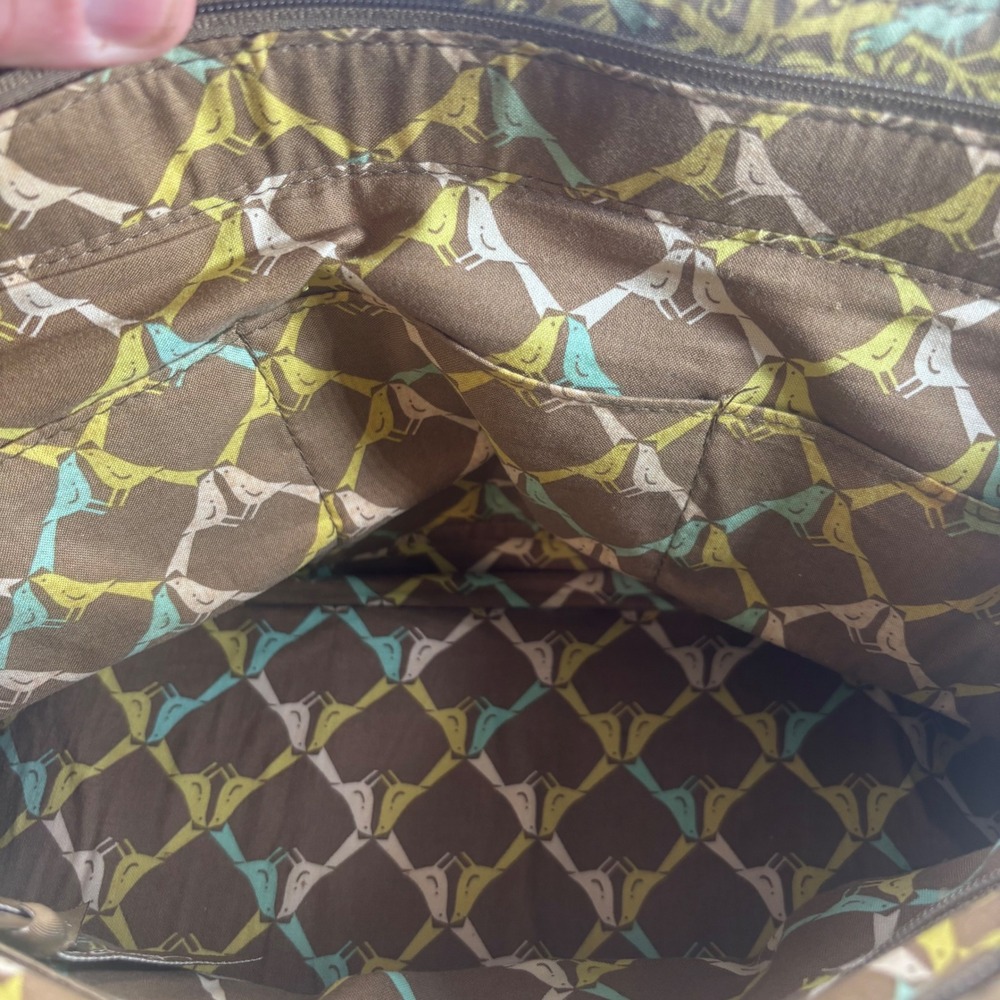 Vera Bradley Women's Shoulder Bag Java Floral Qui… - image 5